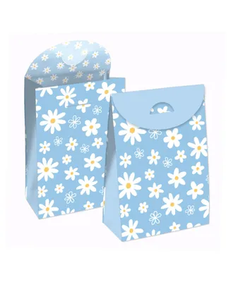 Daisy Flowers - Floral Gift Favor Bags - Party Goodie Boxes
