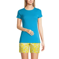 Lands' End Women's Cotton Rib T-shirt