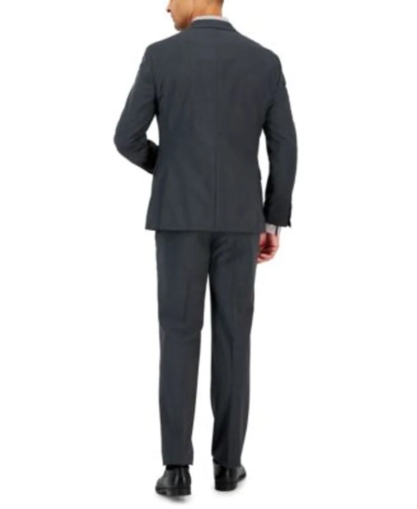 Hugo By Hugo Boss Mens Modern Fit Wool Blend Suit