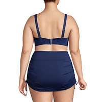 Lands' End Women's Ddd-Cup Chlorine Resistant Twist Underwire Bikini Swimsuit Top