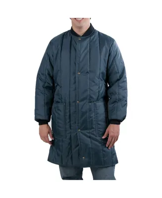 RefrigiWear Men's Econo-Tuff Frock Liner Warm Lightweight Insulated Workwear Coat