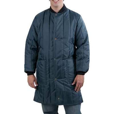 RefrigiWear Men's Econo-Tuff Frock Liner Warm Lightweight Insulated Workwear Coat