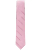 Tommy Hilfiger Men's Solid Textured Stripe Tie
