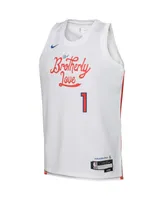 Big Boys Nike James Harden White Philadelphia 76ers 2022/23 Swingman Jersey - City Edition