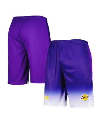 Men's Fanatics Purple Los Angeles Lakers Fadeaway Shorts