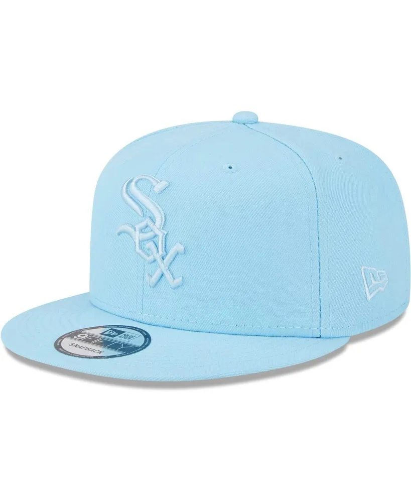 Men's New Era Light Blue/Red Detroit Tigers Spring Basic Two-Tone 9FIFTY Snapback Hat