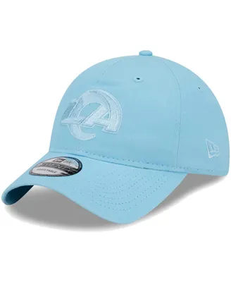Men's New Era Light Blue Los Angeles Rams Core Classic 2.0 Brights 9TWENTY Adjustable Hat