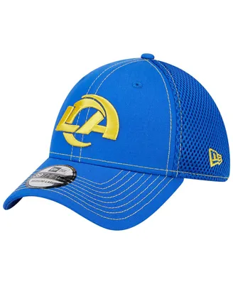 Men's New Era Royal Los Angeles Rams Team Neo Pop 39THIRTY Flex Hat