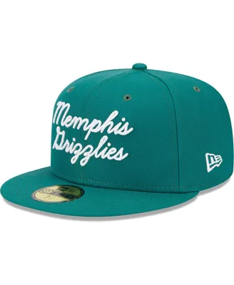 Men's New Era Augusta Green Memphis Grizzlies Script 59FIFTY Fitted Hat