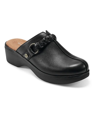 Easy Spirit Women's Penelope Braided Slip-On Mules