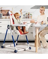 Baby High Chair Foldable Feeding Chair