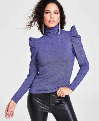 I.n.c. International Concepts Women's Turtleneck Top, Created for Macy's
