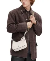 Coach Small Crossgrain Leather Hobo Crossbody Bag