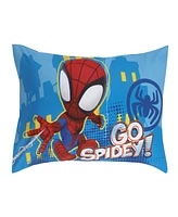 Marvel Spidey Team 4 Piece Toddler Bed Set