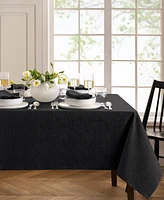 Continental Solid Texture Water and Stain Resistant Tablecloth