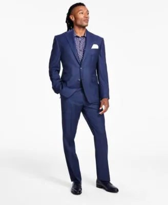 Tayion Collection Mens Classic Fit Suit