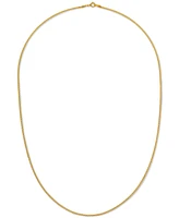 20" Bismark Link Chain Necklace (1-1/2mm) in 14k Gold