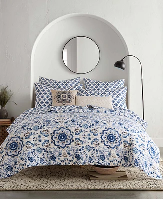Levtex Lorrance Floral Garden 3-Pc. Quilt Set, King/California King