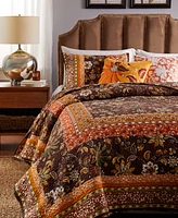 Greenland Home Fashions Audrey Floral Print Piece Quilt Set