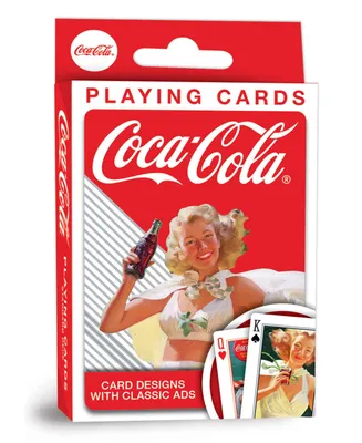 Masterpieces Coca-Cola Classic Ads Playing Cards - 54 Card Deck