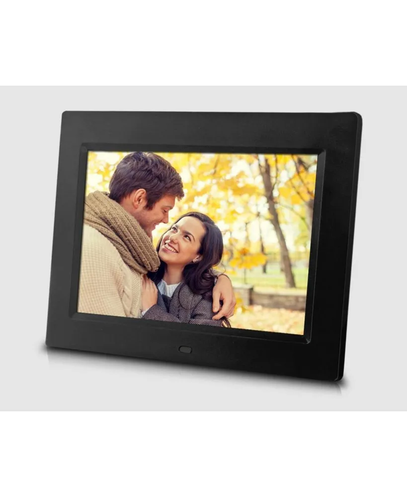 Sungale 8 inch Digital Photo Frame, Black, 800x600 - Photo/Video/Music Support