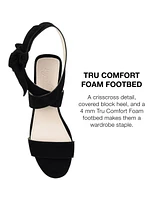 Journee Signature Women's Hether Block Heel Sandals