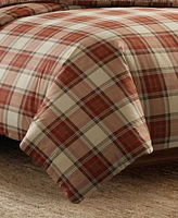 Edgewood Plaid Twin Duvet Cover Set