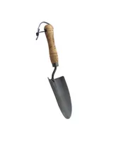 Flexrake Classic Hand Trowel with Steel Blades and Wooden Handle