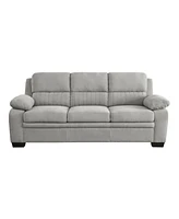 White Label Odessa 80" Fabric Sofa