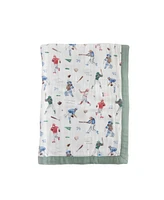 Little Unicorn Baby Deluxe Muslin Receiving Quilt