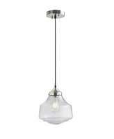 Hampton Hill Elm Single Bell-Shaped Pendant Lamp