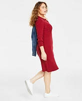 On 34th Women's Collared Sweater Dress, Created for Macy's