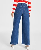 On 34th Women's High Rise Wide-Leg Jeans, Regular and Short, Created for Macy's