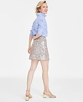 On 34th Women's Collared Button-Down Shirt, Created for Macy's