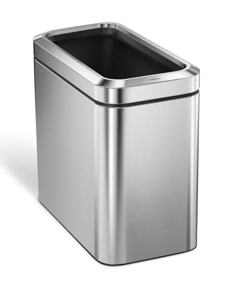 simplehuman 25L Slim Open Can