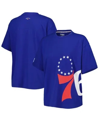 Women's Tommy Jeans Royal Philadelphia 76ers Bianca T-shirt