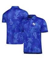 Men's Colosseum Royal Air Force Falcons Palms Team Polo Shirt