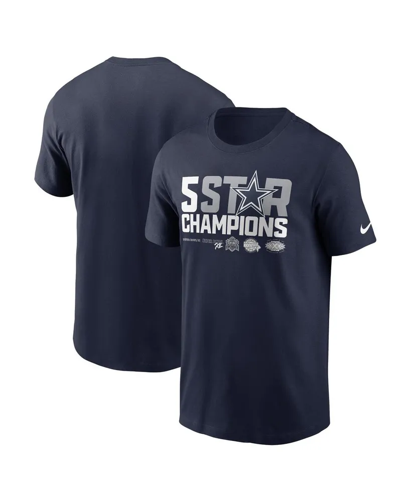 Nike Men's Dallas Cowboys Local Flag Navy T-Shirt