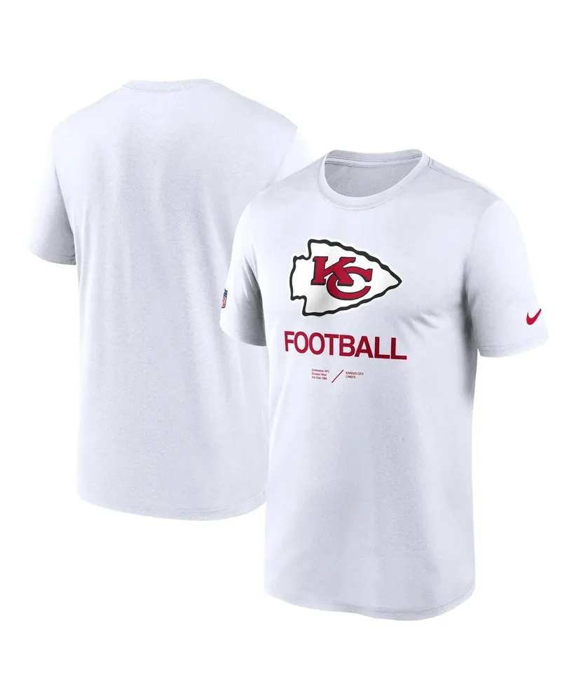 Kansas City Chiefs Nike Youth Sideline Velocity Performance T-Shirt