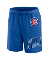 Men's Fanatics Royal Chicago Cubs Clincher Mesh Shorts
