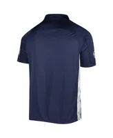 Men's Colosseum Navy Notre Dame Fighting Irish Oht Military-Inspired Appreciation Snow Camo Polo Shirt