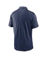 Men's Nike Navy Milwaukee Brewers Agility Performance Polo Shirt