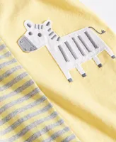 First Impressions Baby Boys Zebra Cotton Sunsuit, Created for Macy's