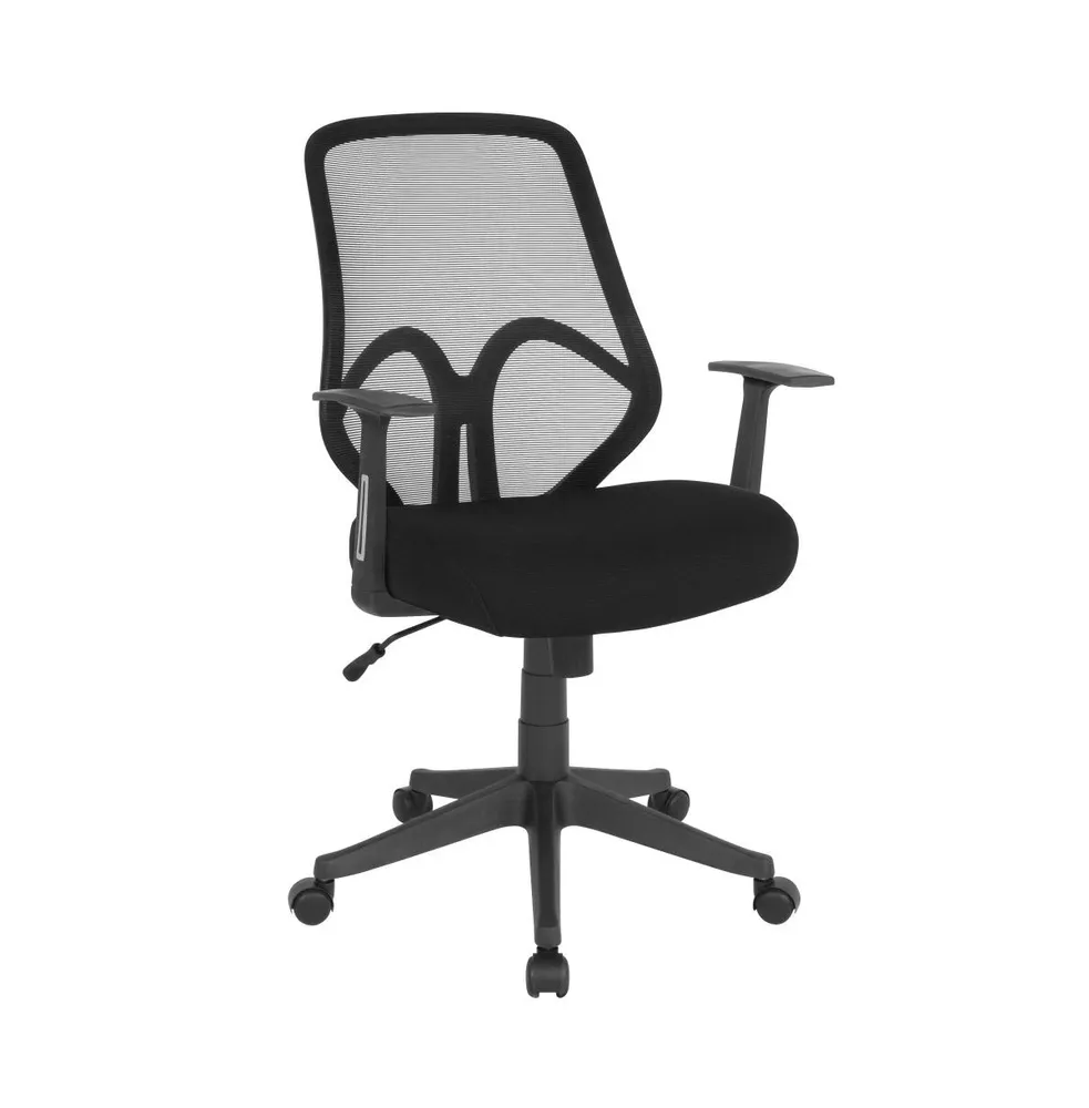 Emma+Oliver High Back Flexible Mesh Office Chair With Arms