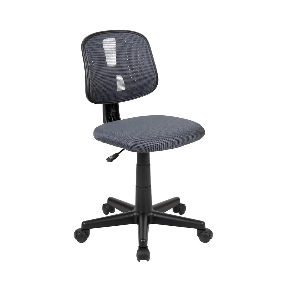 Emma+Oliver Mid-Back Mesh Swivel Task Office Chair With Pivot Back