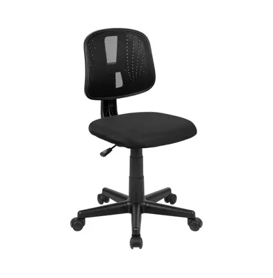 Emma+Oliver Mid-Back Mesh Swivel Task Office Chair With Pivot Back