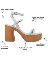Journee Collection Women's Emerynn Platform Sandals