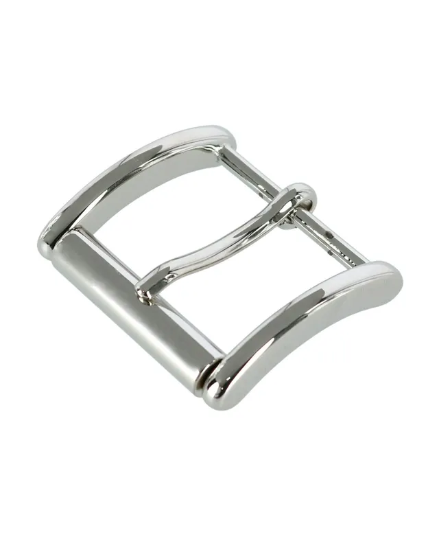 35mm Classic Solid Brass Single Pronged Harness Belt Buckle by