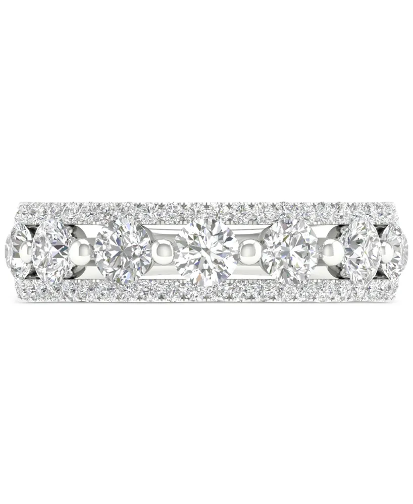 Diamond Openwork Band (7/8 ct. t.w.) in 14k White Gold