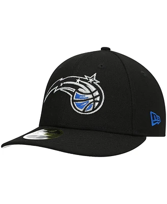 Men's New Era Black Orlando Magic Team Low Profile 59FIFTY Fitted Hat